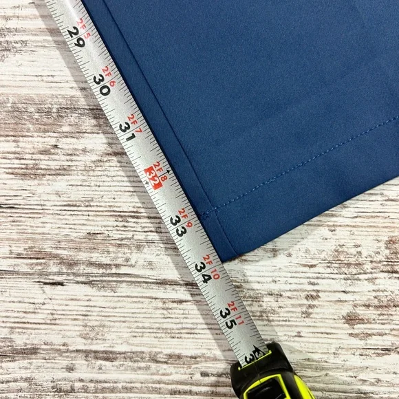 Men’s Bonobos Highland Golf Pants Blue Size 32 x 34 straight leg EUC - Picture 8 of 9